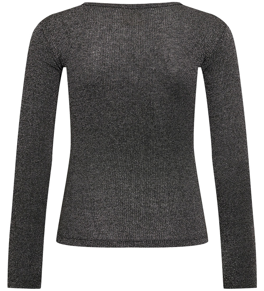 Sofie Schnoor Mädchenbluse - Frija - Black Glitter