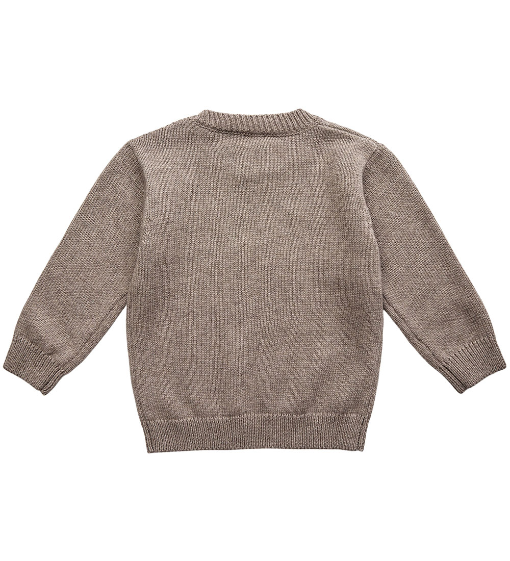 Petit by Sofie Schnoor Bluse - Strick - Light Beige m. Fuchs