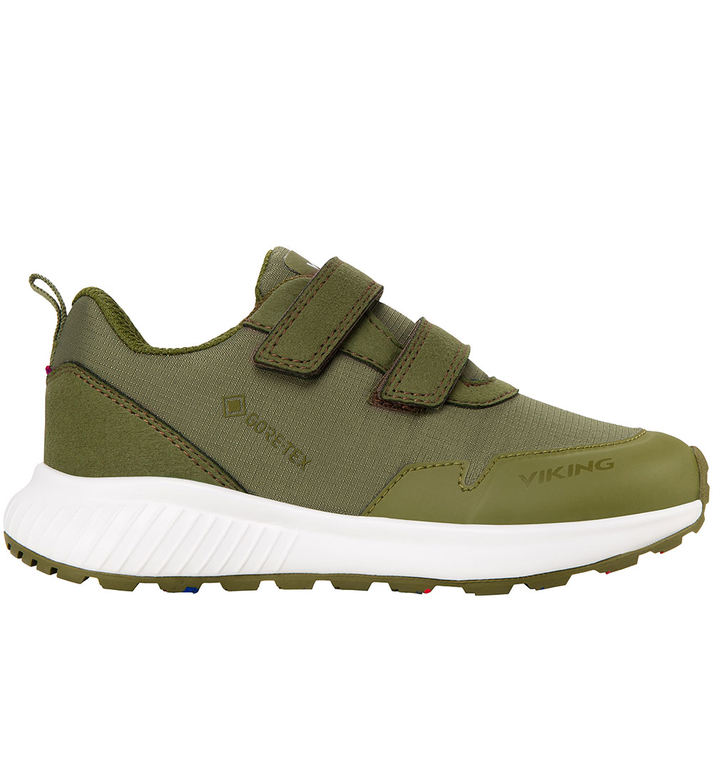 Viking Shoe - Tex - Aery Track Low F Gtx - Army Green