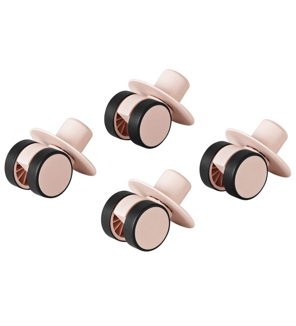 4x Swirly Wheels MODU - 4 Pack - Soft Rose