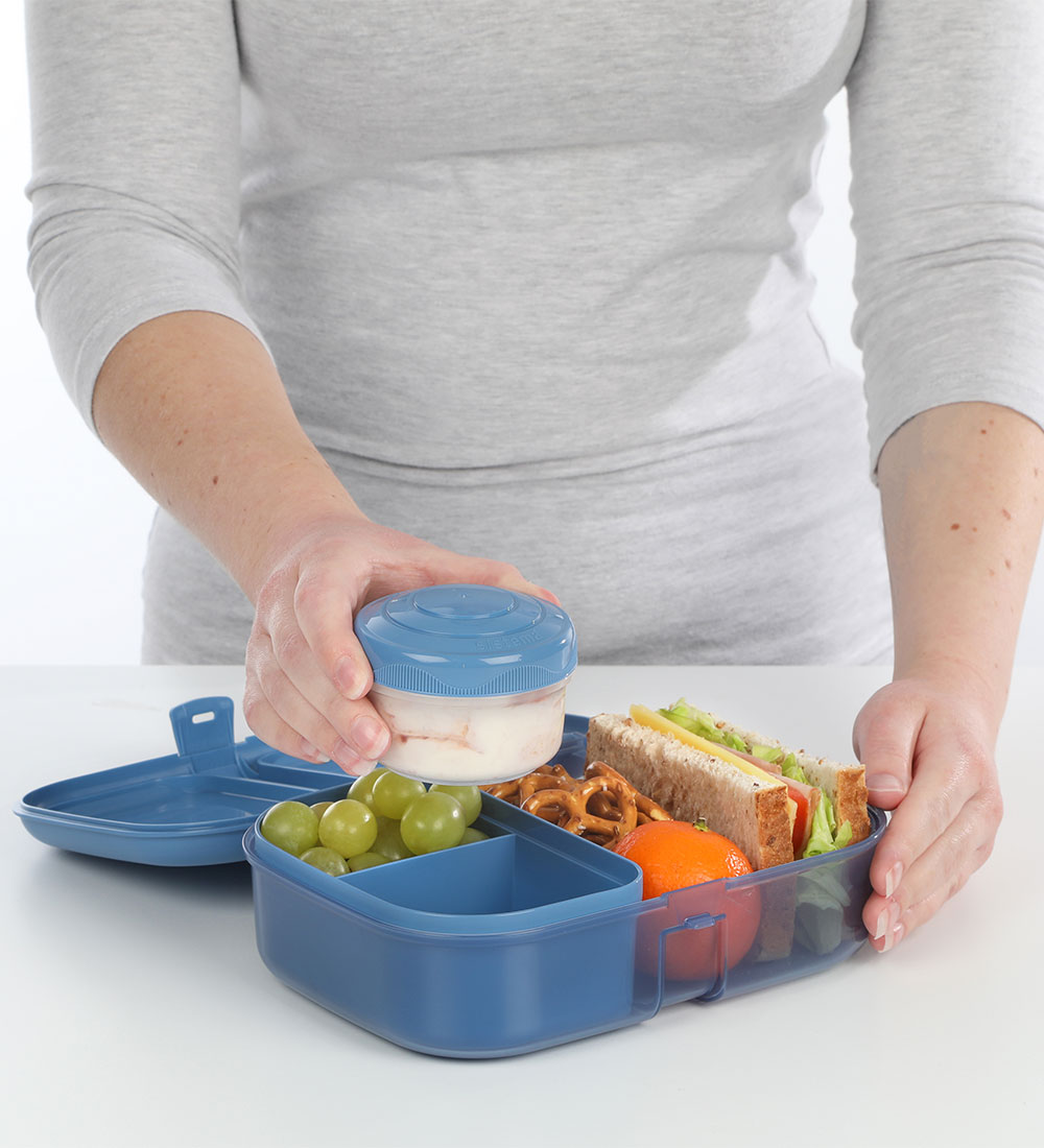 Sistema Lunchbox w. Water Bottle - 1.1 L/480 mL - Mountain Blue