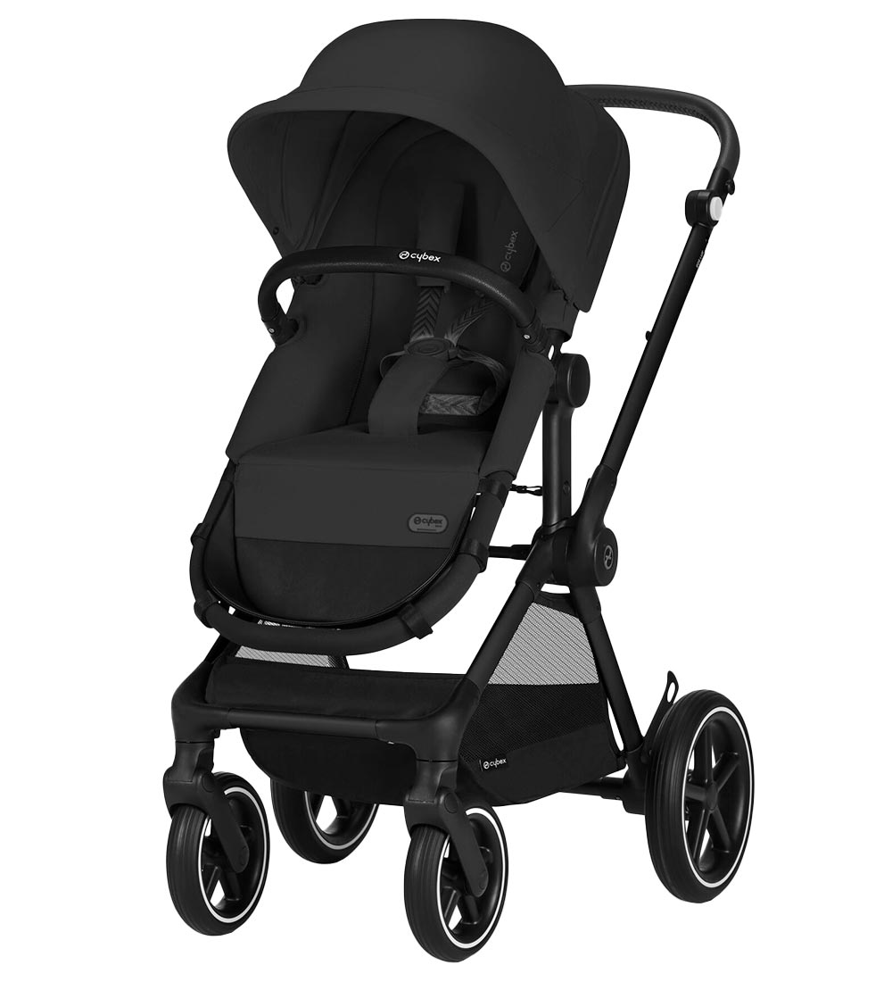 Cybex Sittvagna/Barnvagn - Eos Lux - 2-I-1 - Moon Black