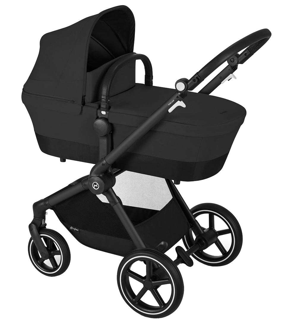 Cybex Sittvagna/Barnvagn - Eos Lux - 2-I-1 - Moon Black