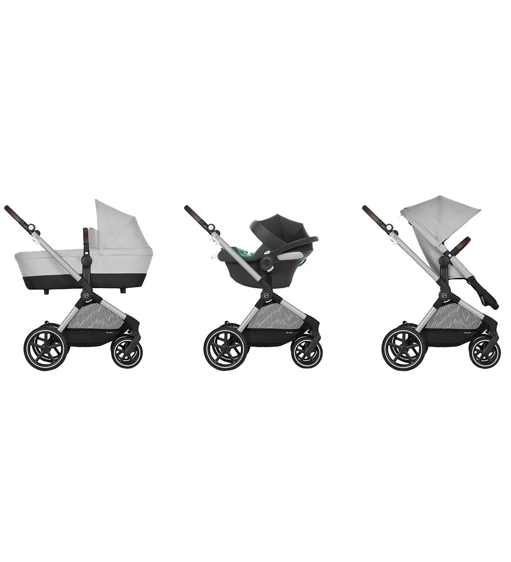 Cybex Stroller/Pram - Eos Lux - 2-I-1 - Lava Grey