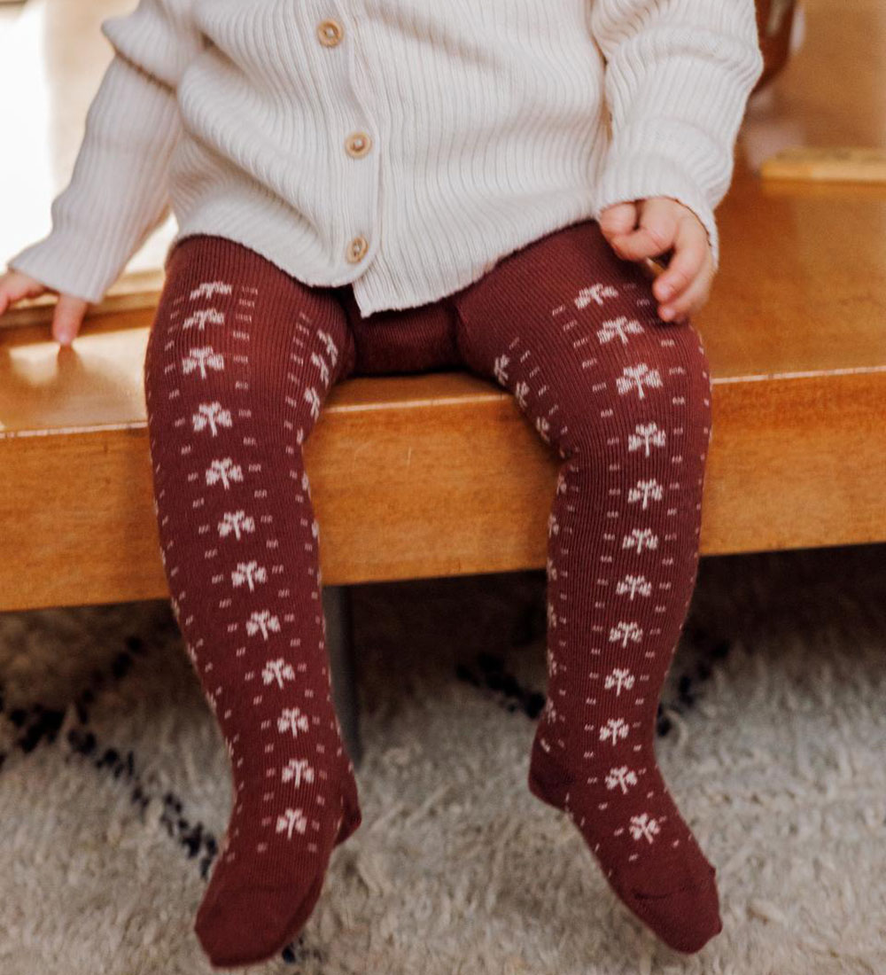 MP Tights - Alva - Wool - Hot Chocolate