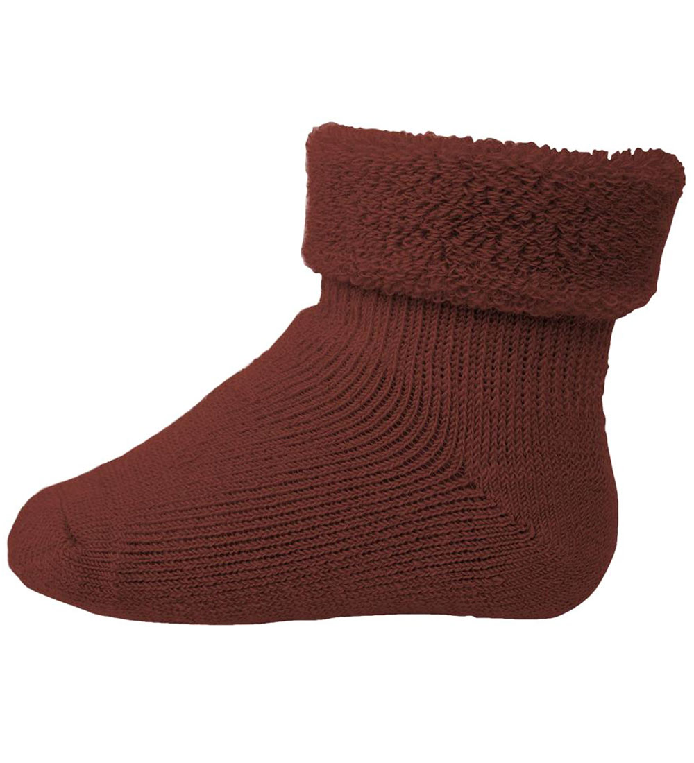 MP Chaussettes de Bb - Laine - Chaud Chocolate