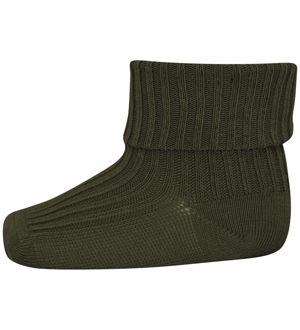 MP Chaussettes - Laine - Rib - Lierre Green