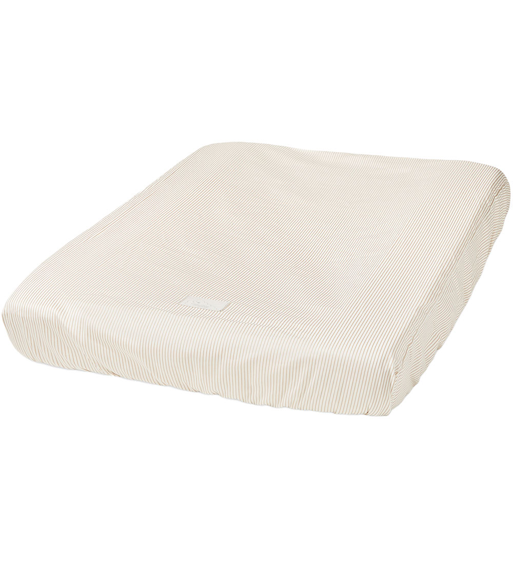 Cam Cam Changing Pad Cover - 50x65 cm - Classic+ Stripes Camel