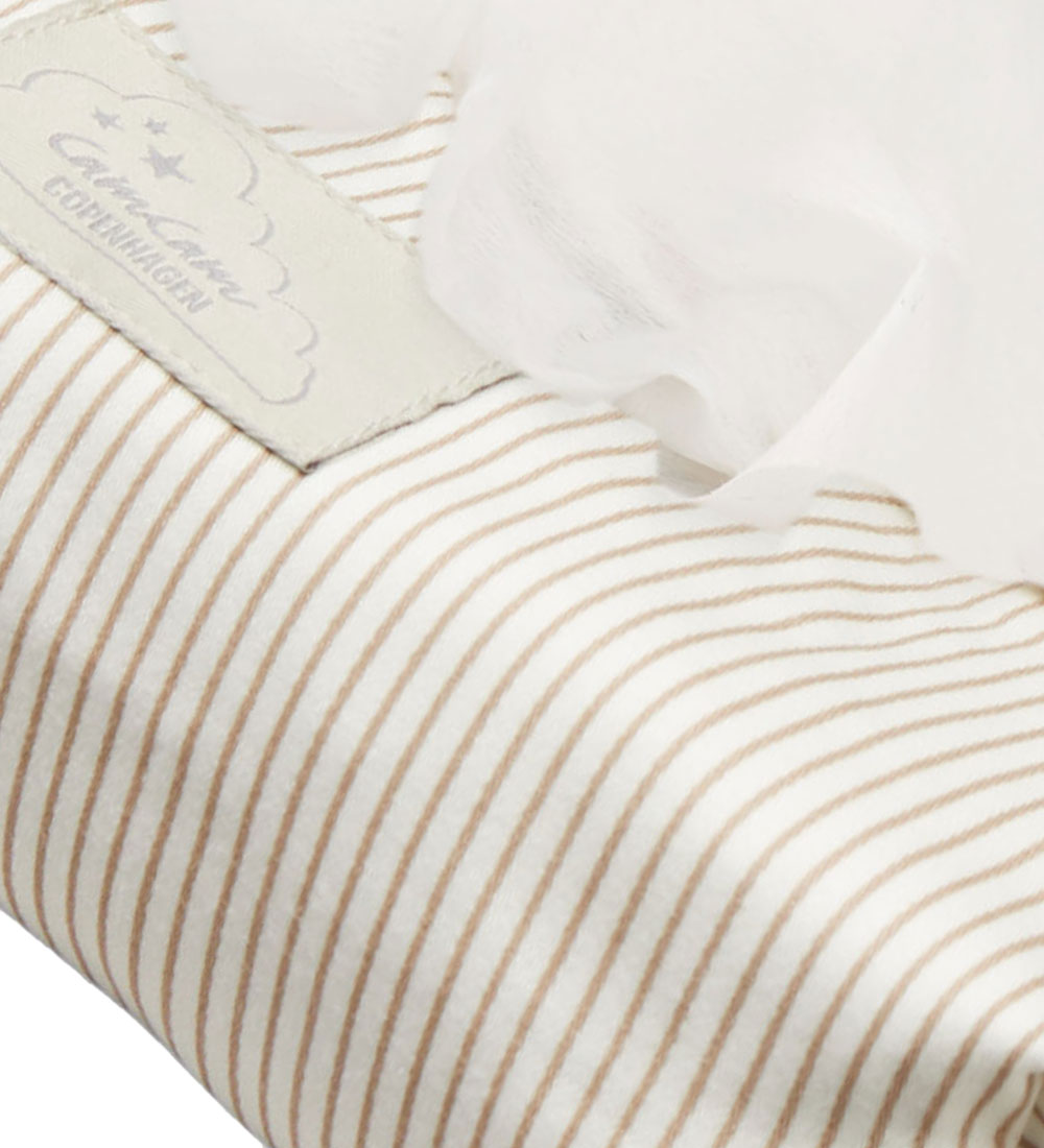 Cam Cam Wet Wipes Cover - Classic+ Stripes Camel