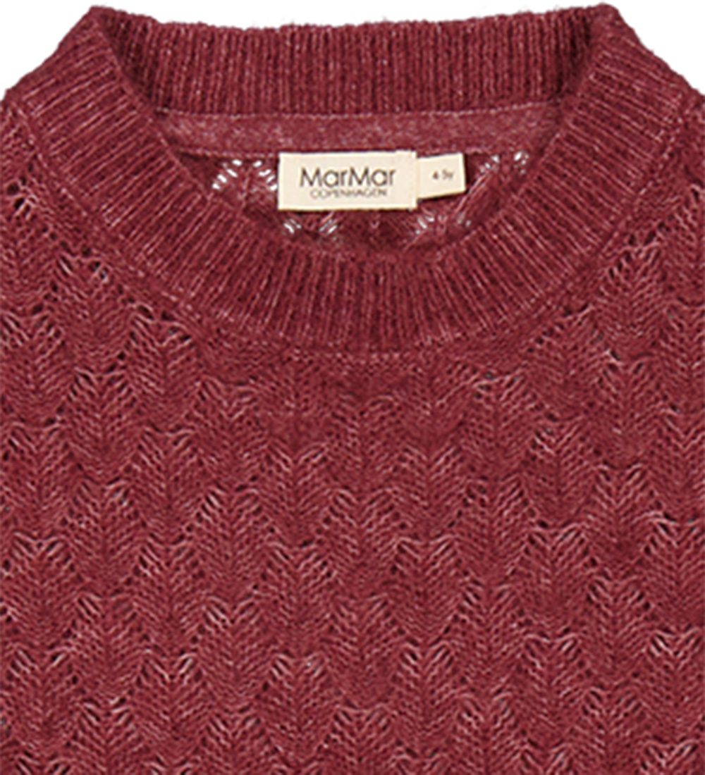 MarMar Blouse - Knitted - Wool - Teha - Berry Blend