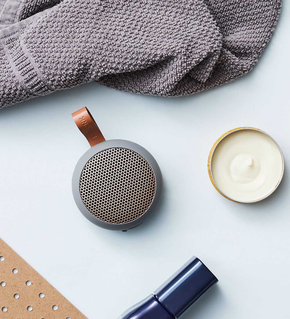 Kreafunk Speaker - aGO II - Bluetooth - Cool Grey