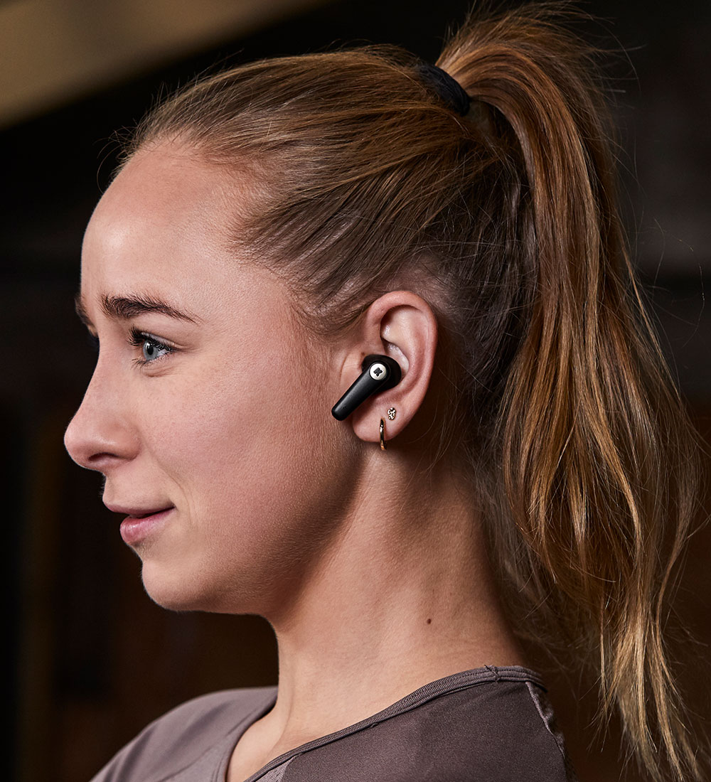 Kreafunk Headphones - aSENSE - Bluetooth - Black