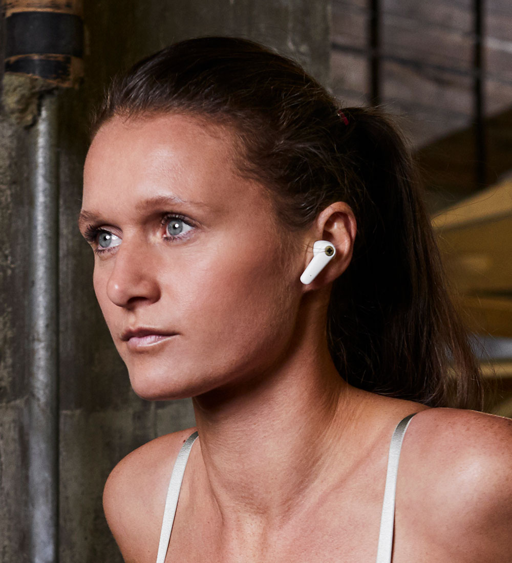 Kreafunk Headphones - aSENSE - Bluetooth - White