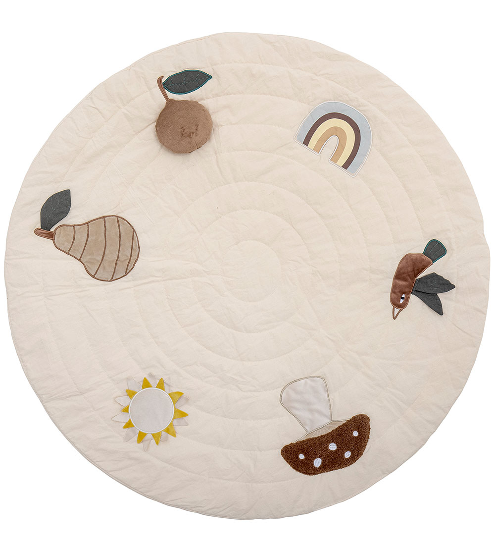 Bloomingville Mini Play Mat - 100 cm - Agnes - White