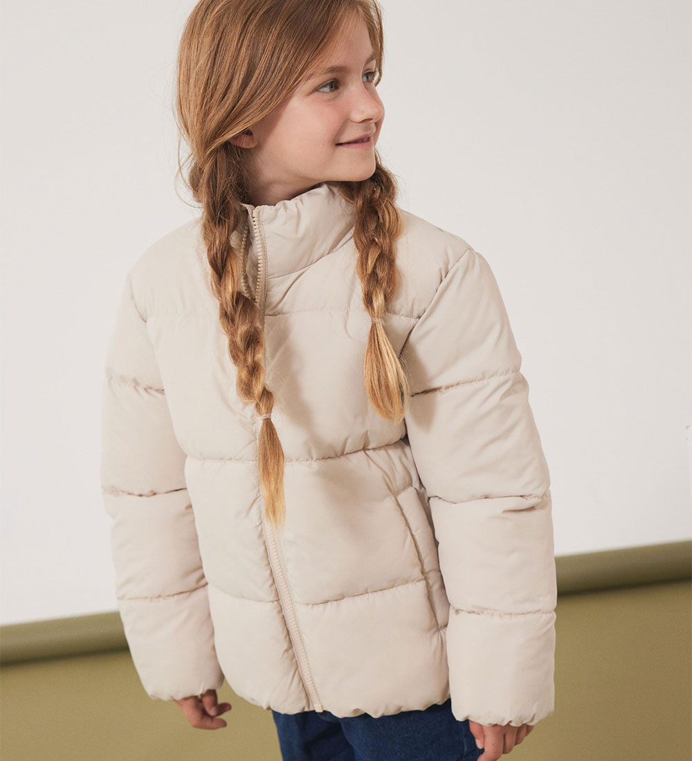 Name It Padded Jacket - NkfMilan - Moonbeam
