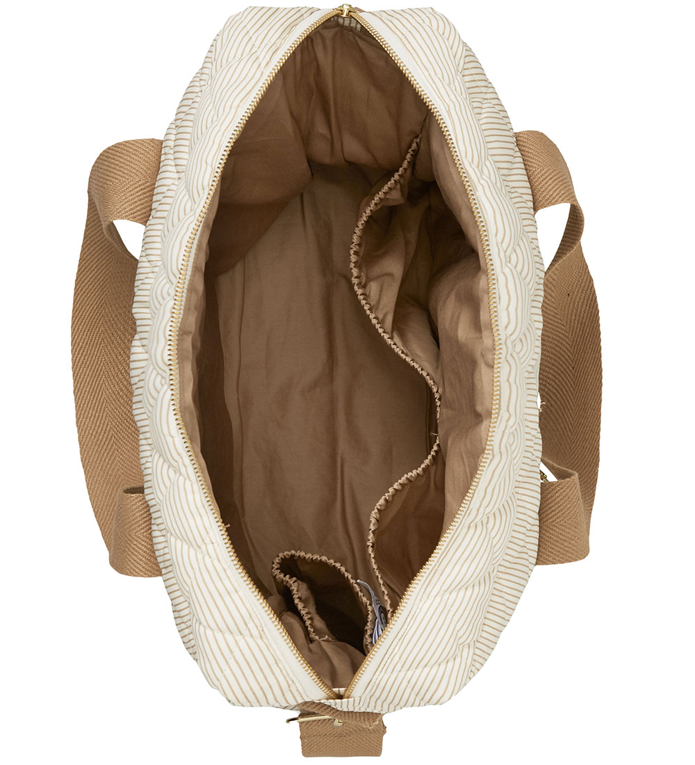 Cam Cam Changing Bag - Classic+ Stripes Camel