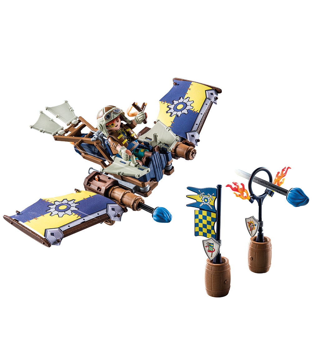 Playmobil Novelmore - Darios Flight Glider - 71211 - 55 Parts