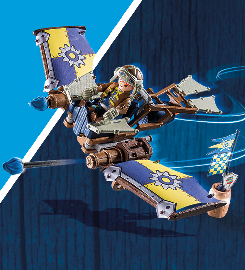 Playmobil Novelmore - Darios Flight Glider - 71211 - 55 Parts