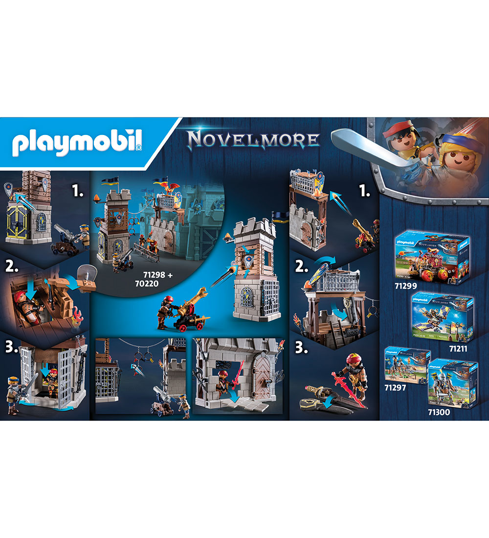 Playmobil Novelmore - Tournament arena - 71298 - 219 Parts