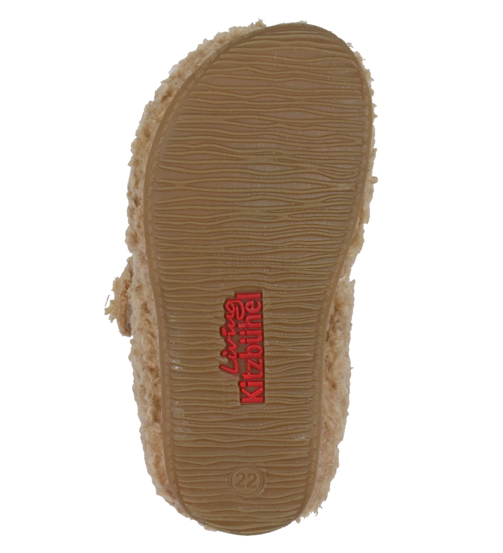 Living Kitzbühel Slippers - Camel w. Smiley