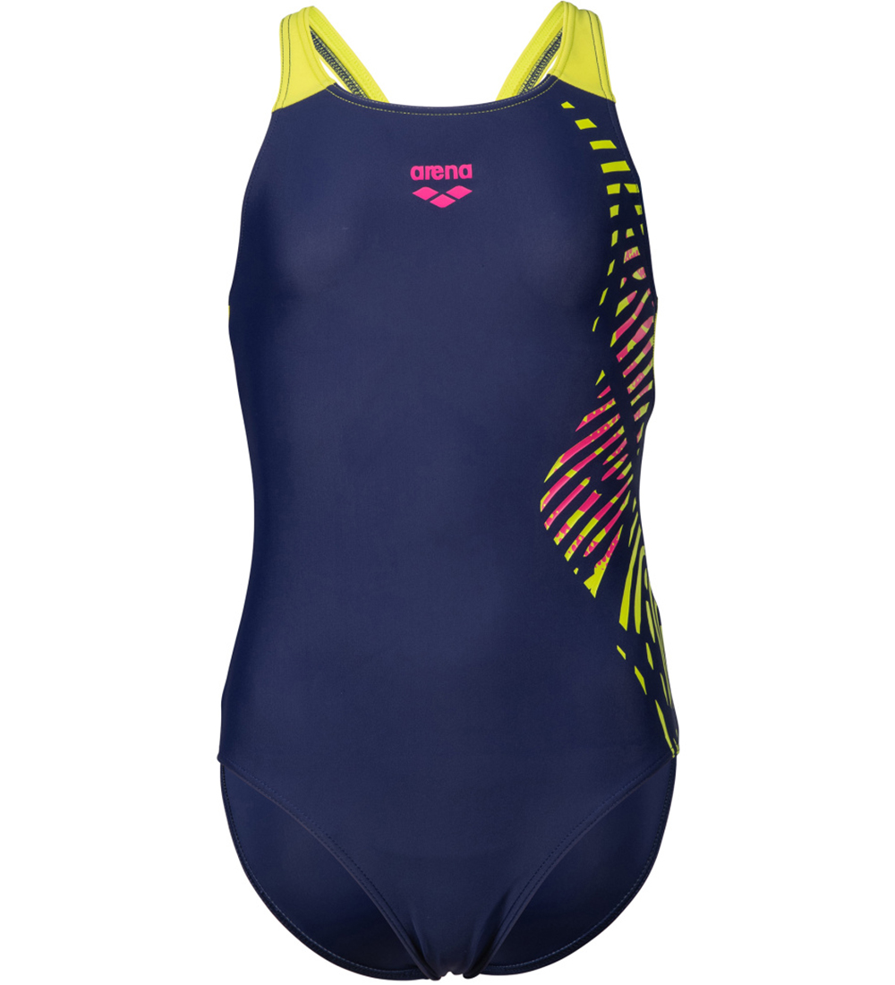 Arena Swimsuit - Vortex - Navy/Soft Green