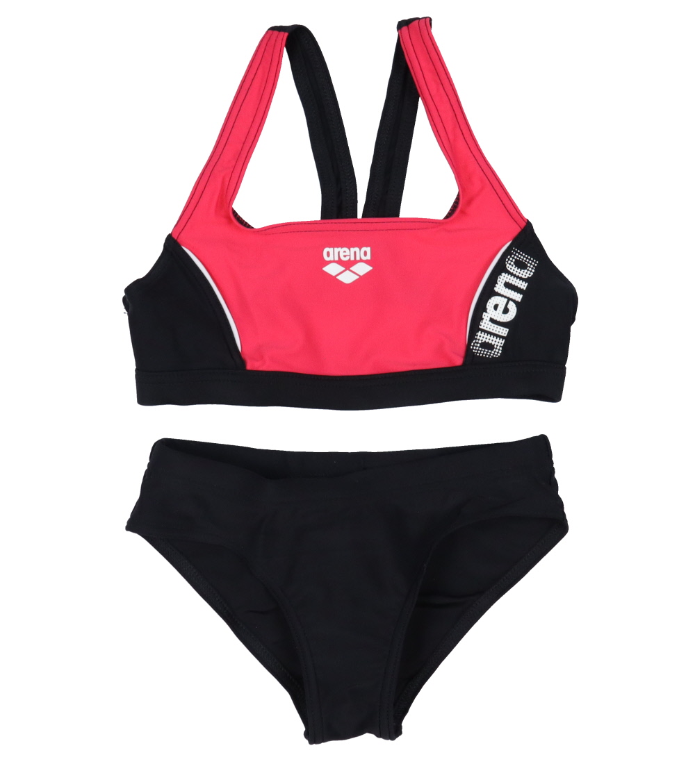 Arena Bikini - Thrice Jr - Black/Anguria/White