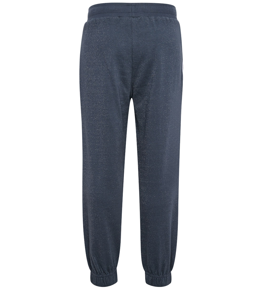 Hummel Sweatpants - hmlGizela - Ombre Blue w. Glitter