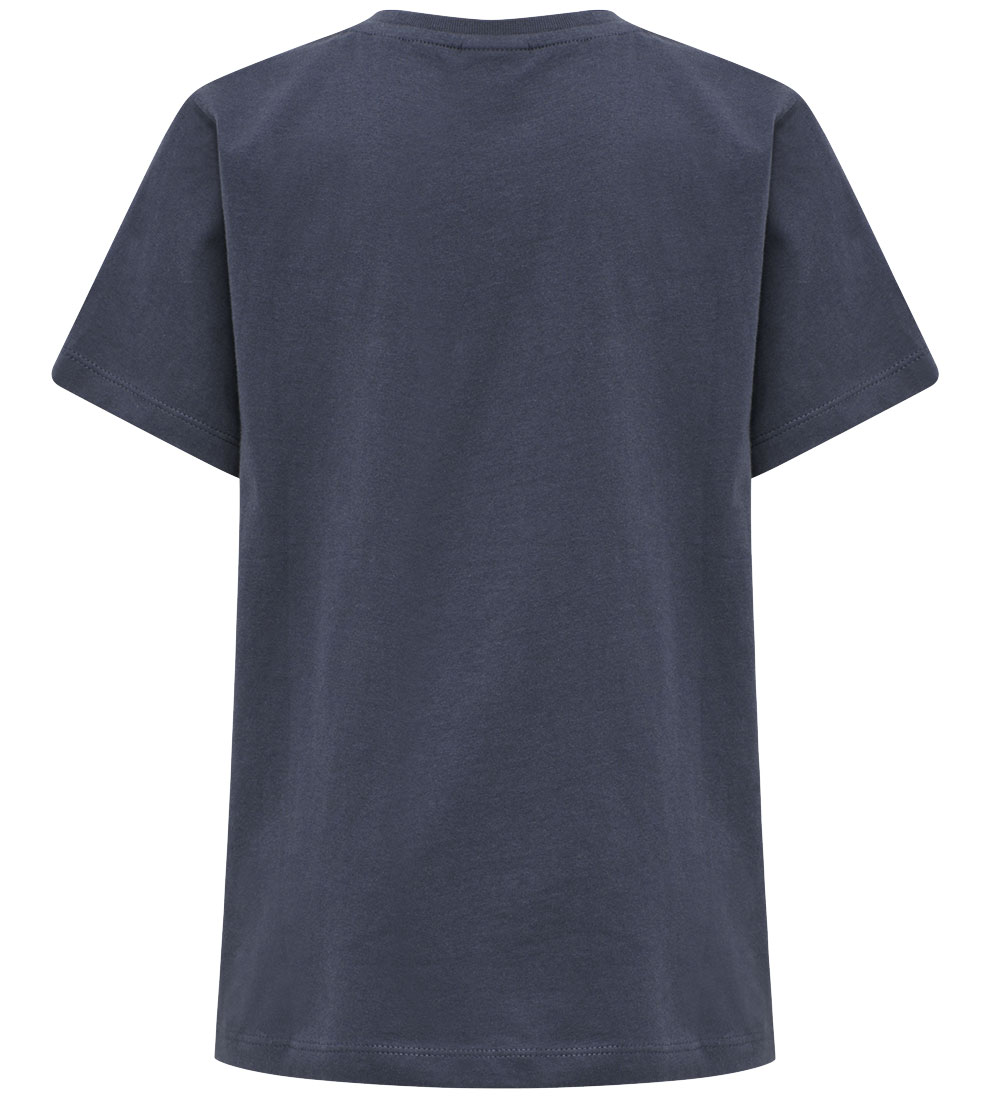 Hummel T-shirt - hmlTres - Ombre Blue