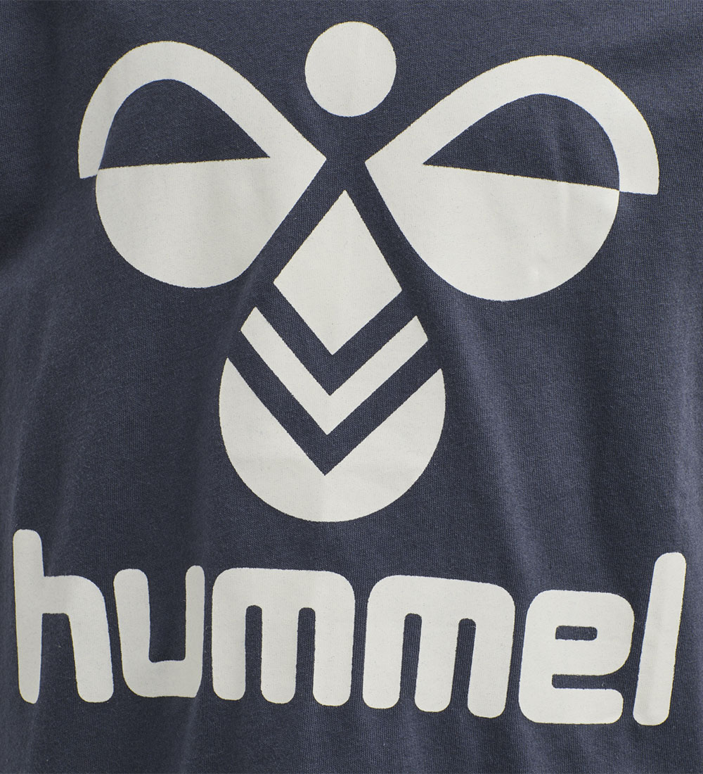 Hummel T-shirt - hmlTres - Ombre Blue