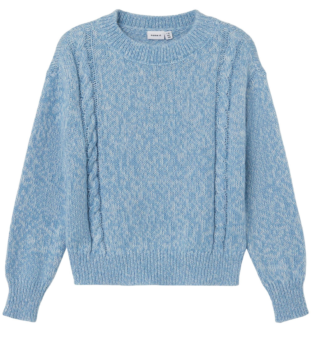 Name It Blouse - Knitted - NmfOthea - Windward Blue