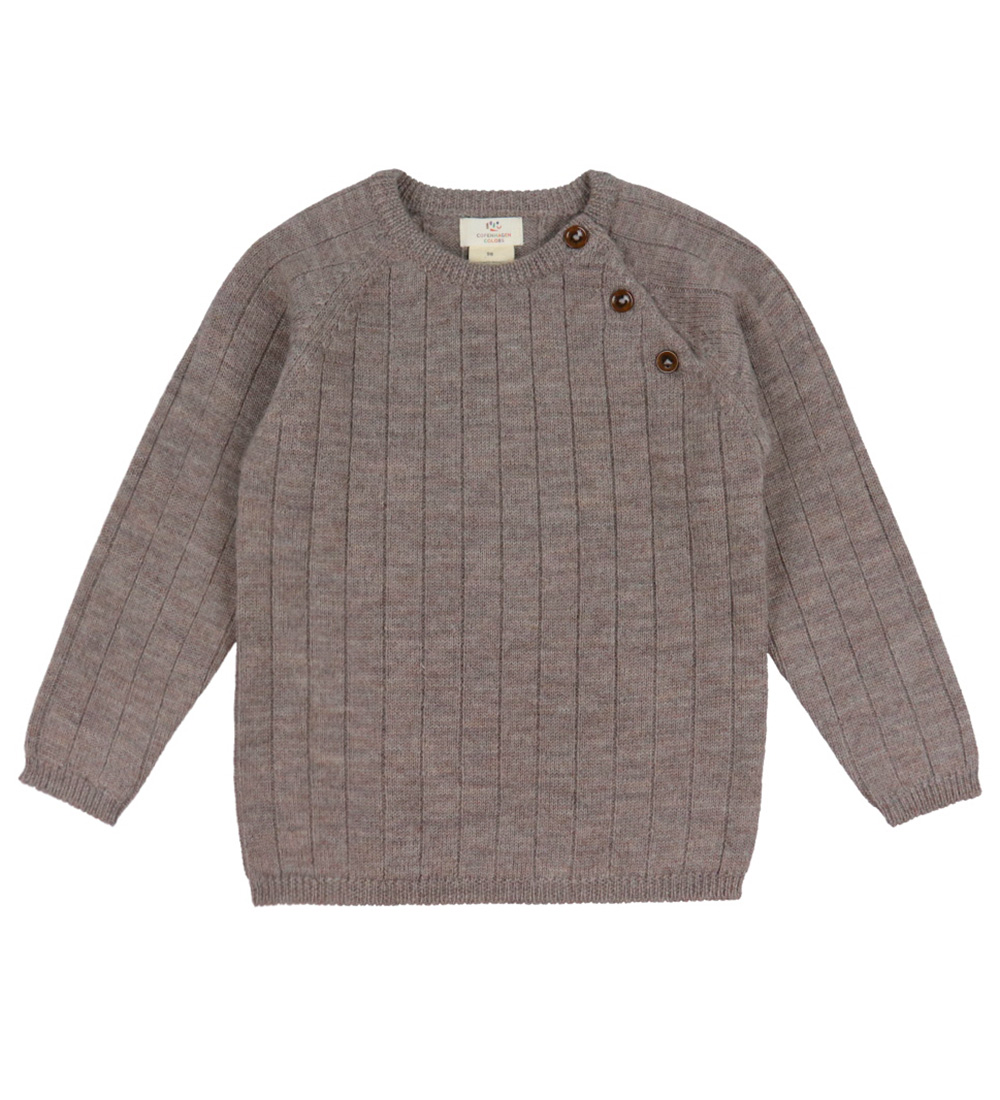 Copenhagen Colors Blouse - Wool - Natural Melange
