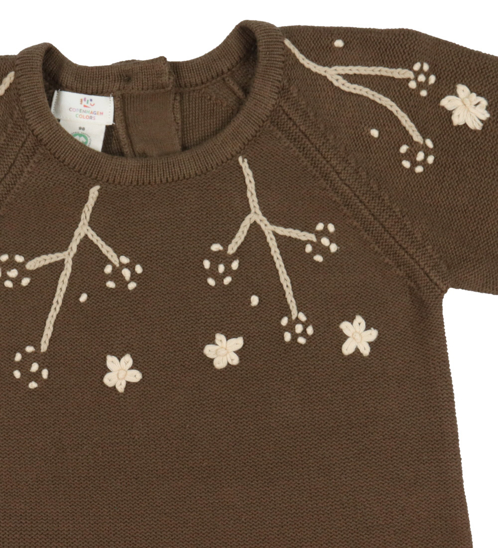 Copenhagen Colors Dress - Knitted - Dark Brown