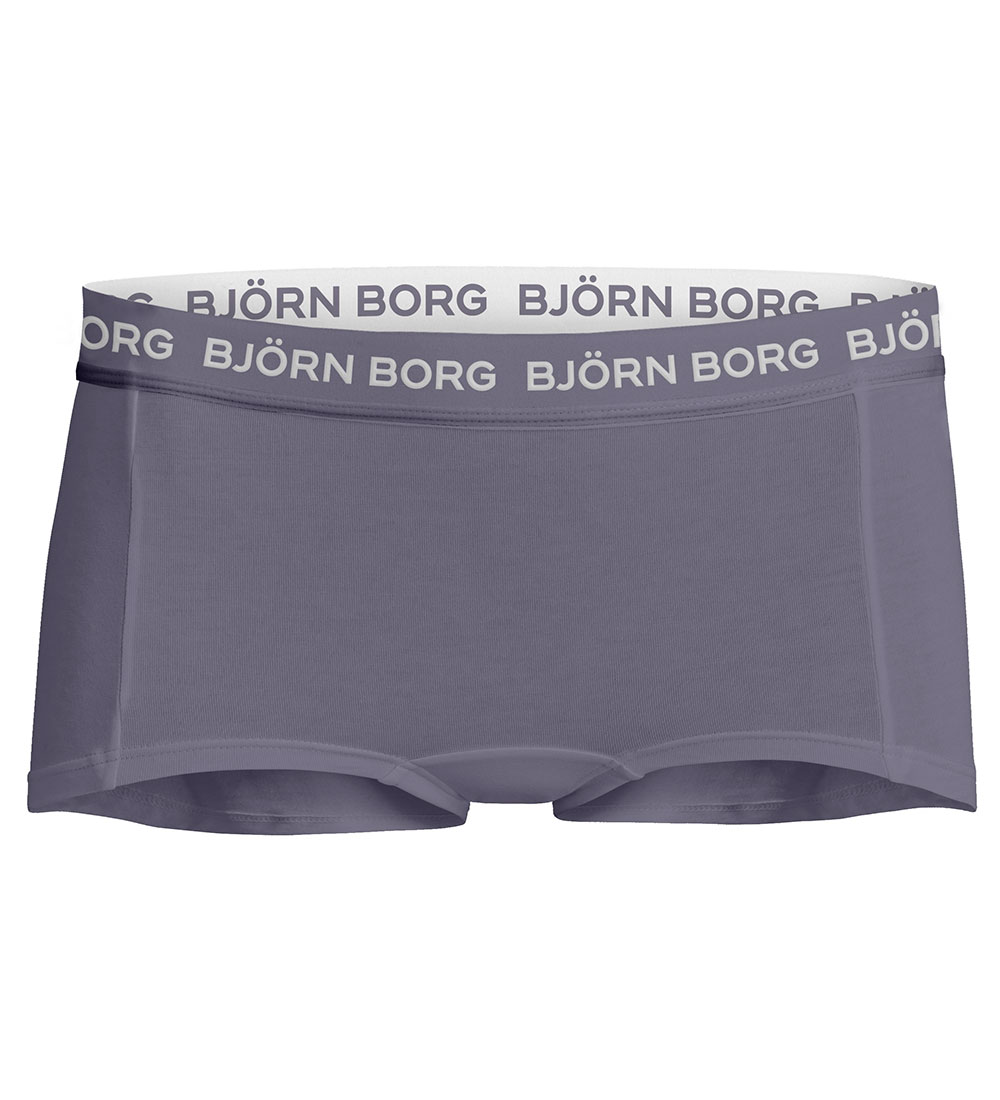 Bjrn Borg Hipsters - 3-Pack - Beige/Grey/Purple