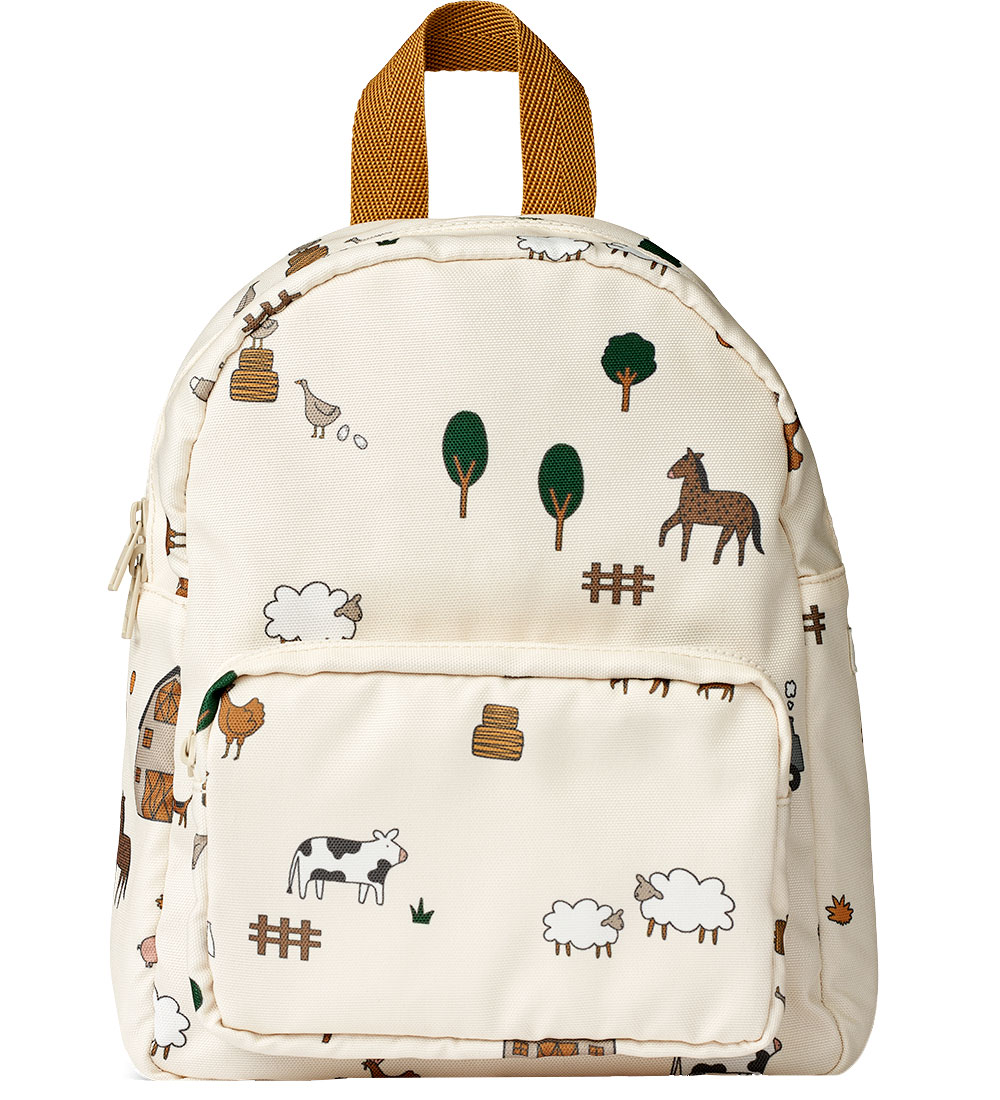 Liewood Preschool Backpack - Allan - Farm/Sandy