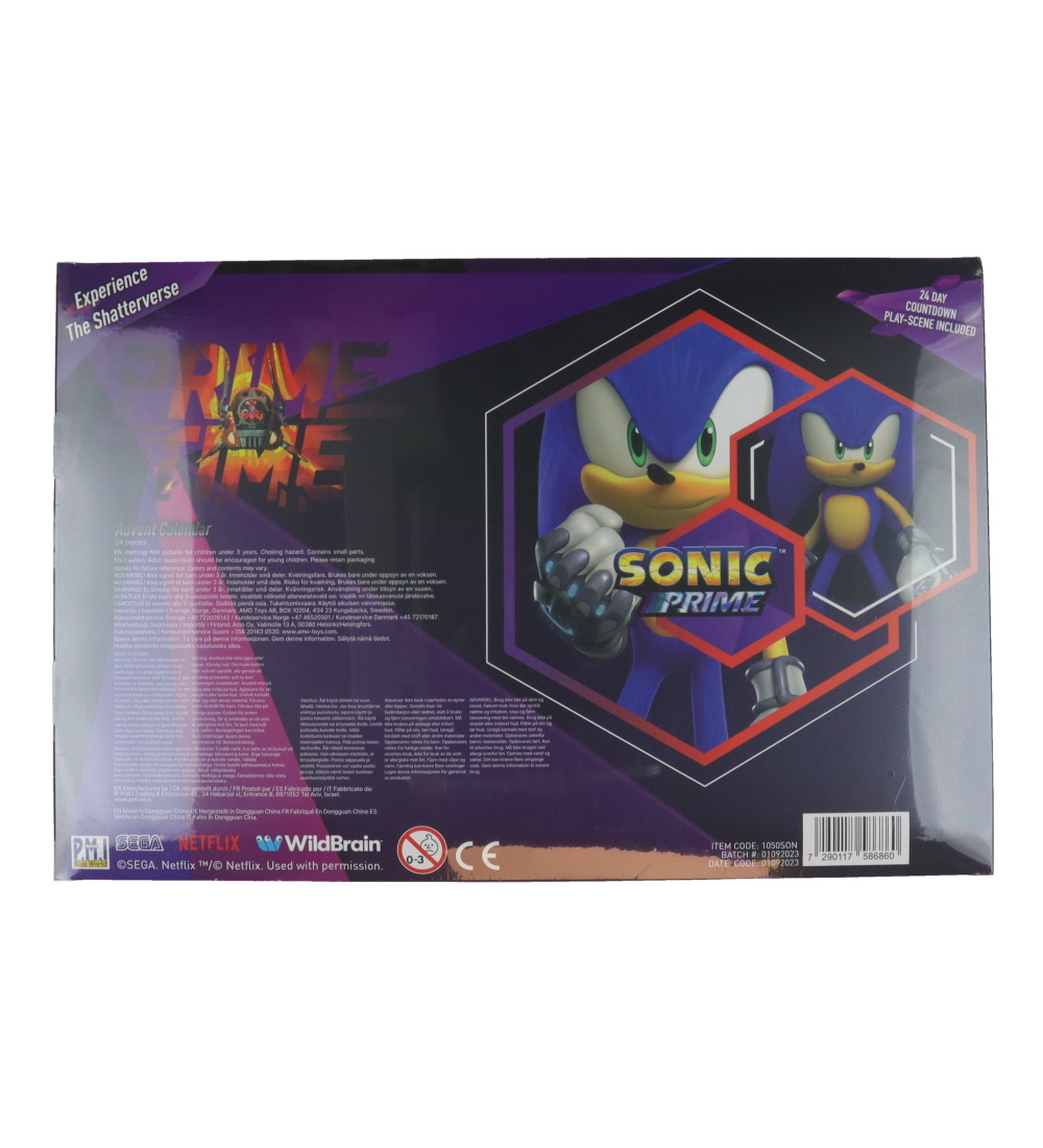 Sonic Advent Calendar - Sonic Prime - 24 Doors