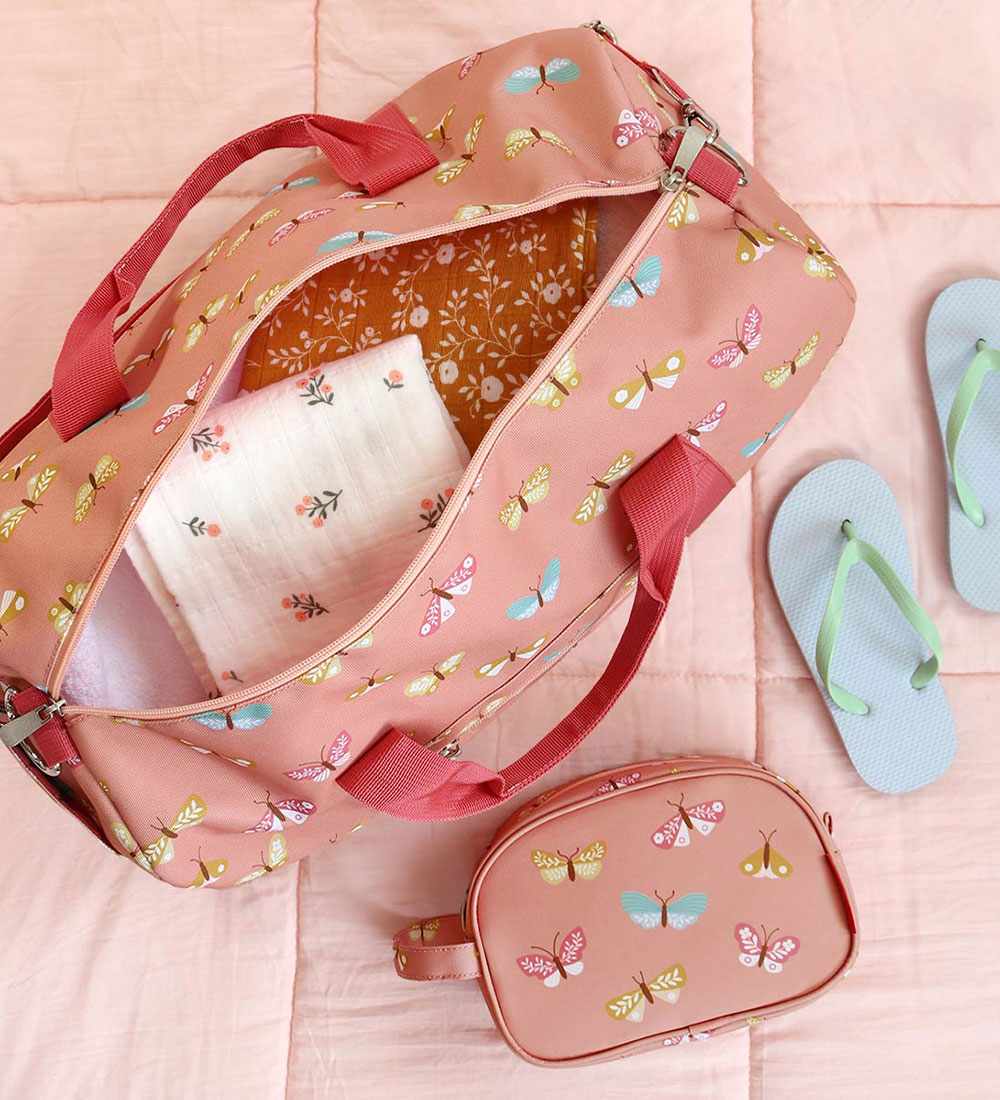 A Little Lovely Company Weekend Bag - 26 L - Butterflies