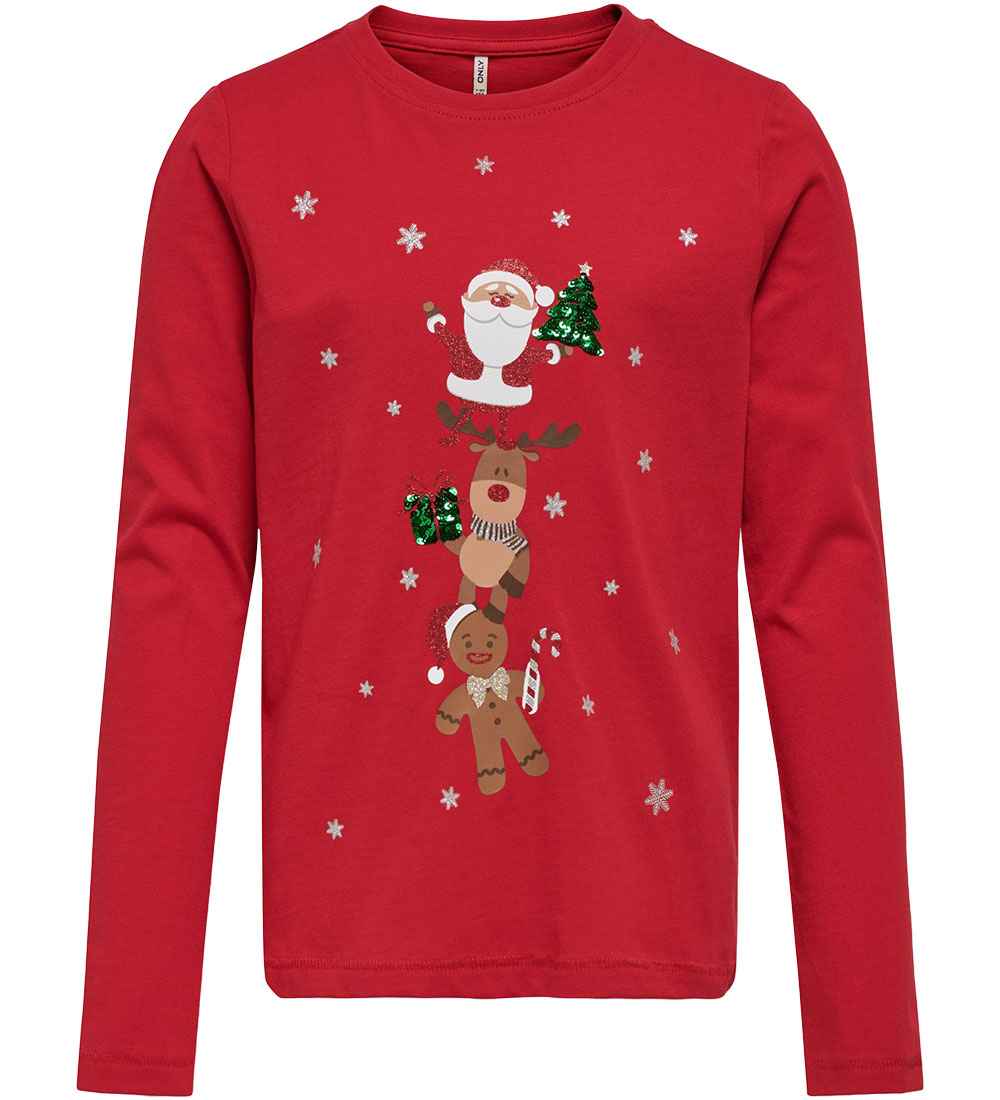 Kids Only Blouse - KogYrsa - Urban Red/Friends