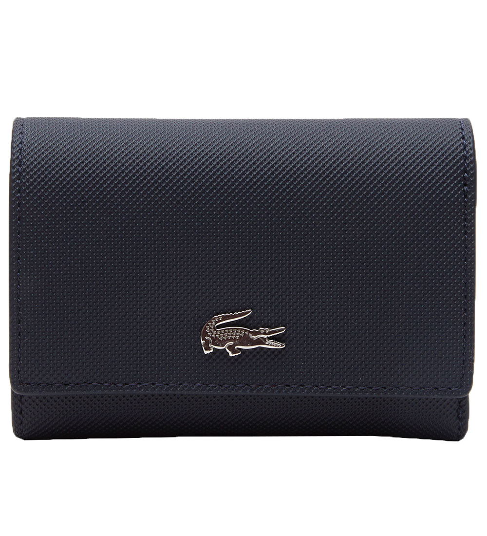 Lacoste Wallet - Compact Wallet - Noir/Cream
