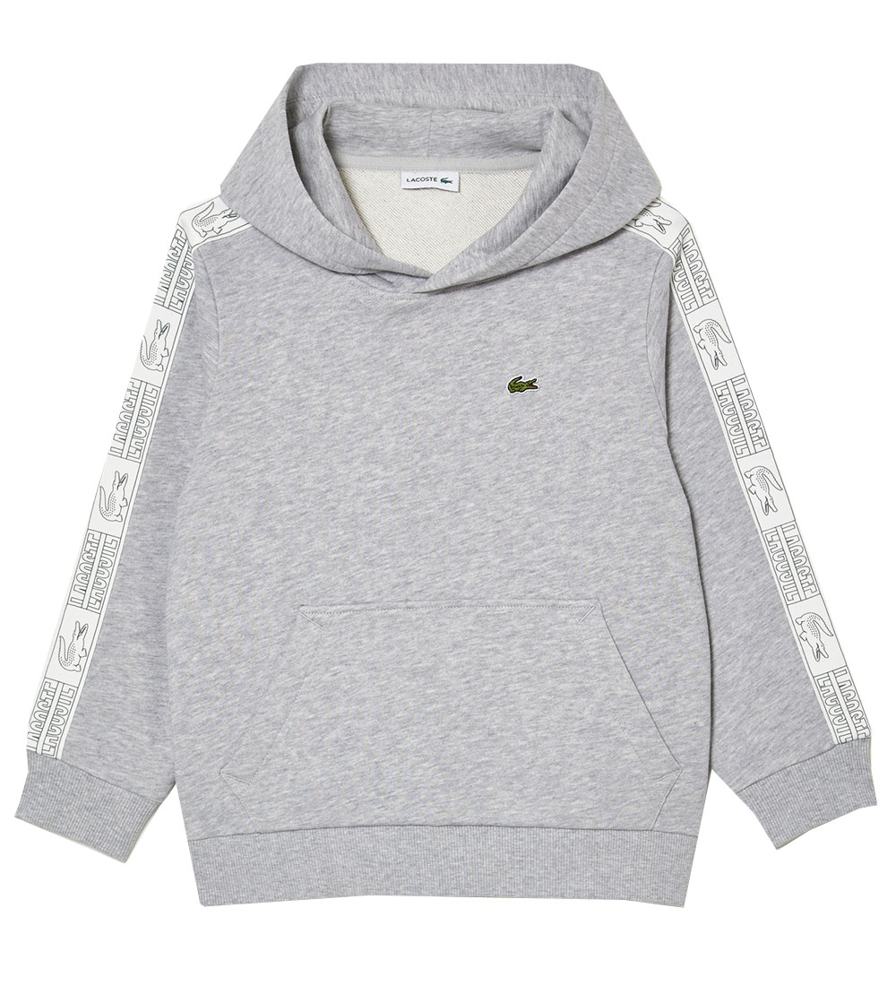 Lacoste Hoodie - Silver China