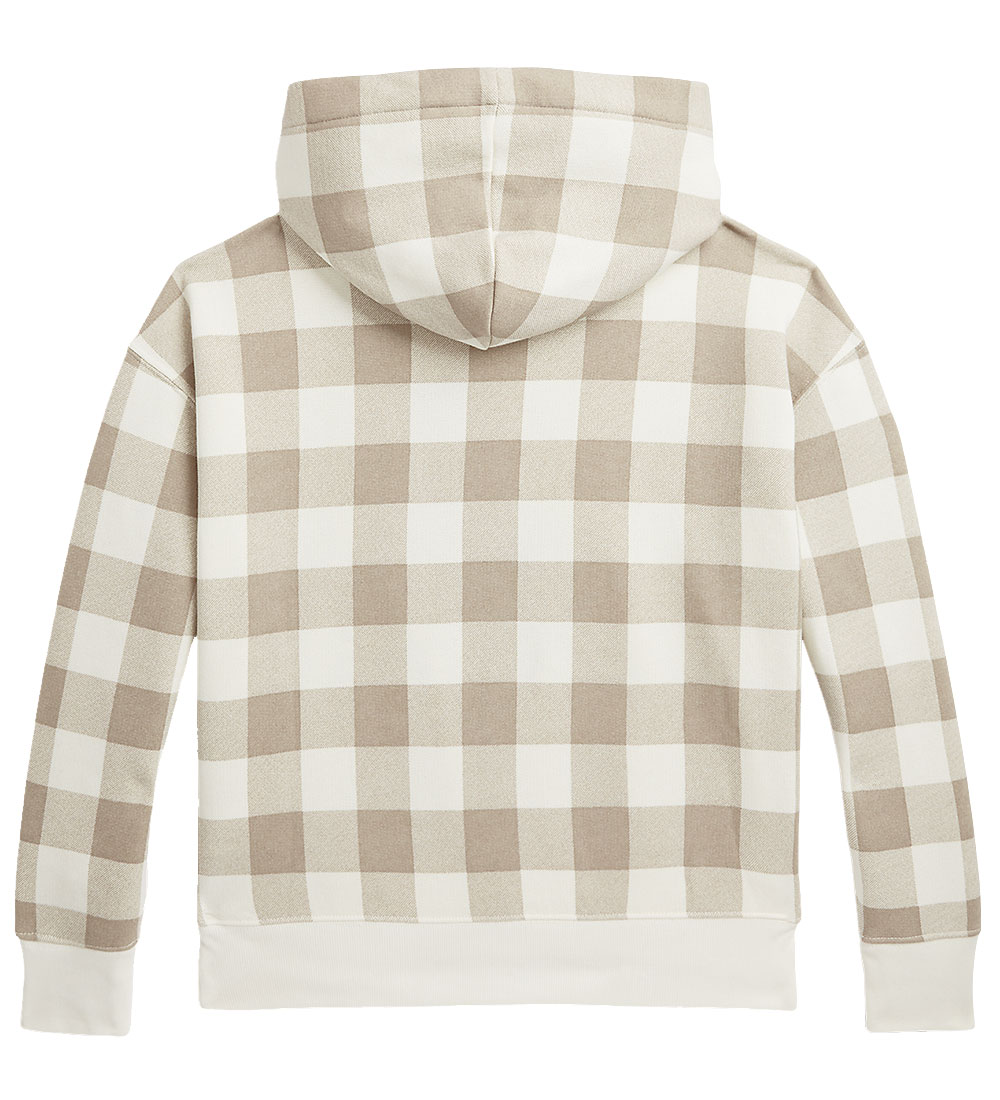 Polo Ralph Lauren Hoodie - Holiday - Cream/Beigeternet w. Ba