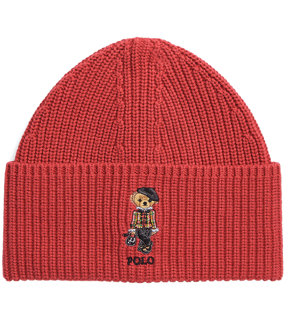 Polo Ralph Lauren Beanie - Knitted - Red