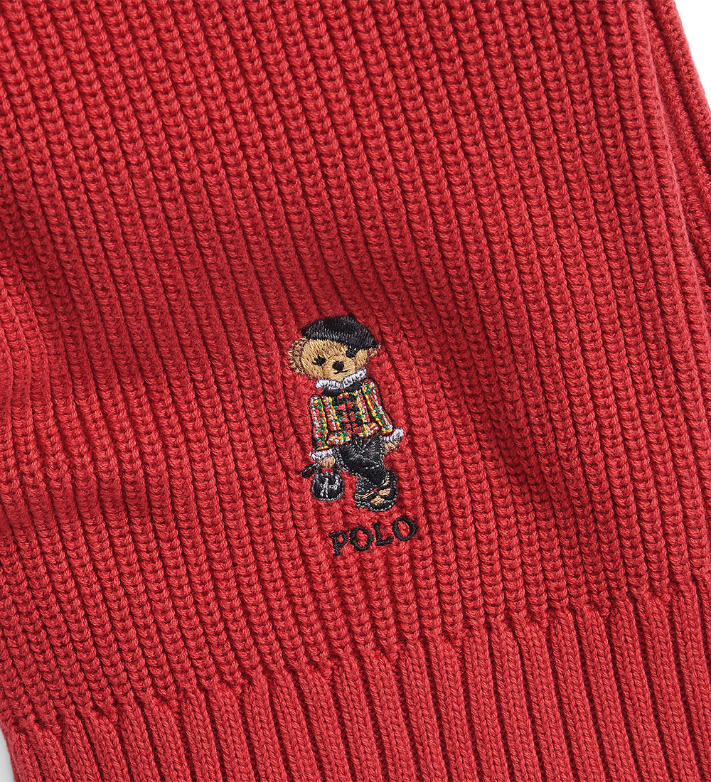 Polo Ralph Lauren Scarf - Knitted - Red