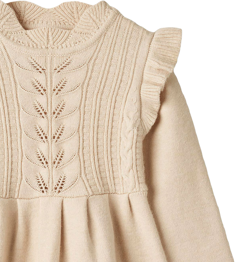 Fliink Robe - Tricoté - Viscose - Alilly - Coquillage