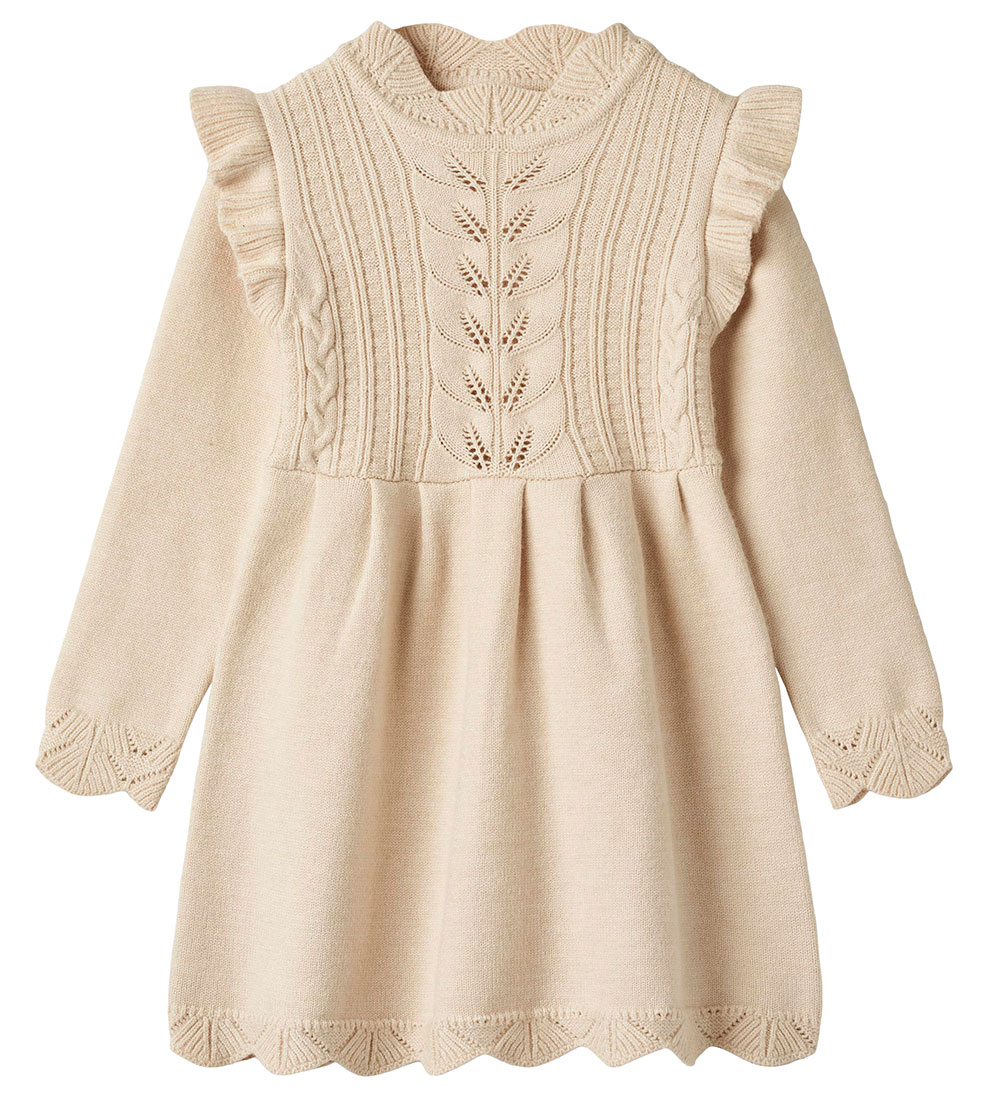 Fliink Robe - Tricoté - Viscose - Alilly - Coquillage