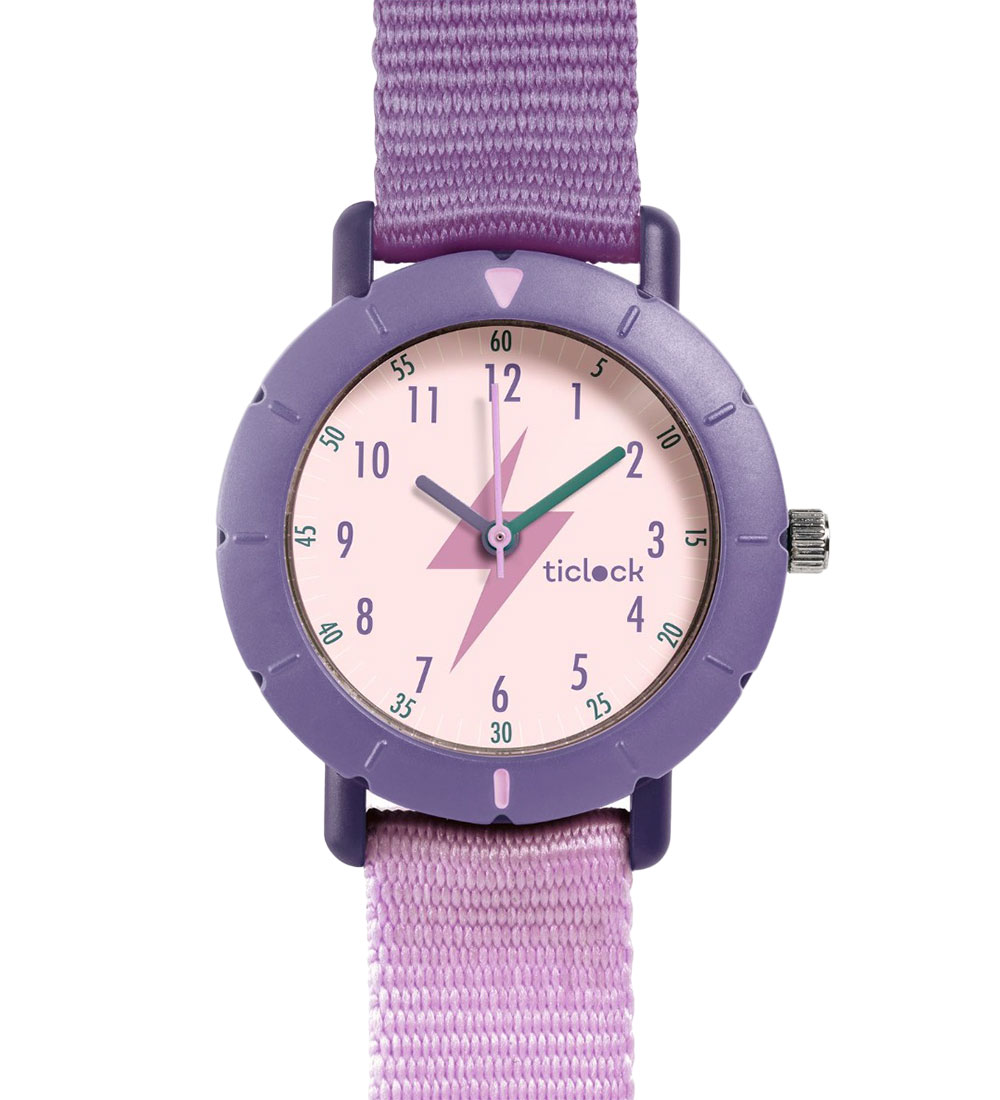 Djeco Wristwatch - Purple Flash