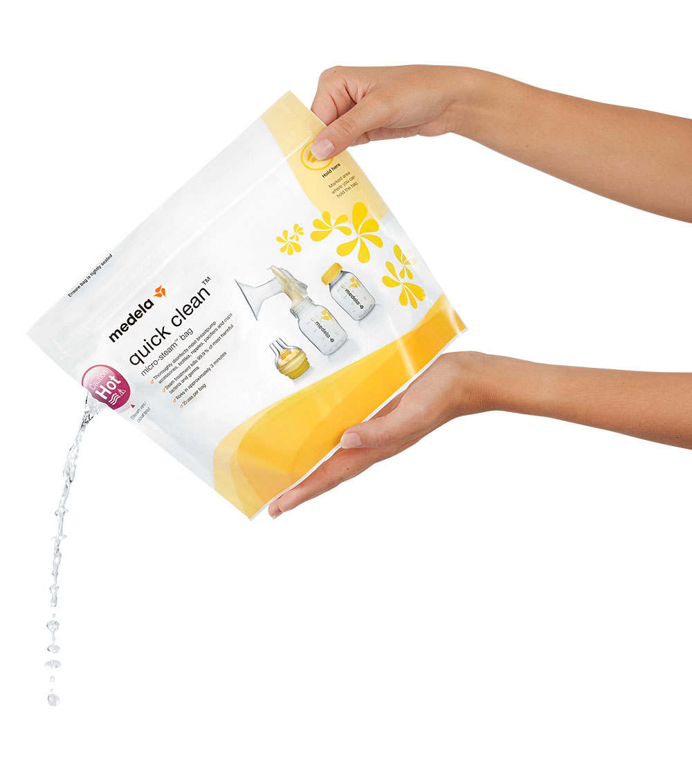 Medela Beutel für die Mikrowelle - Schnellreinigung - 5 st.