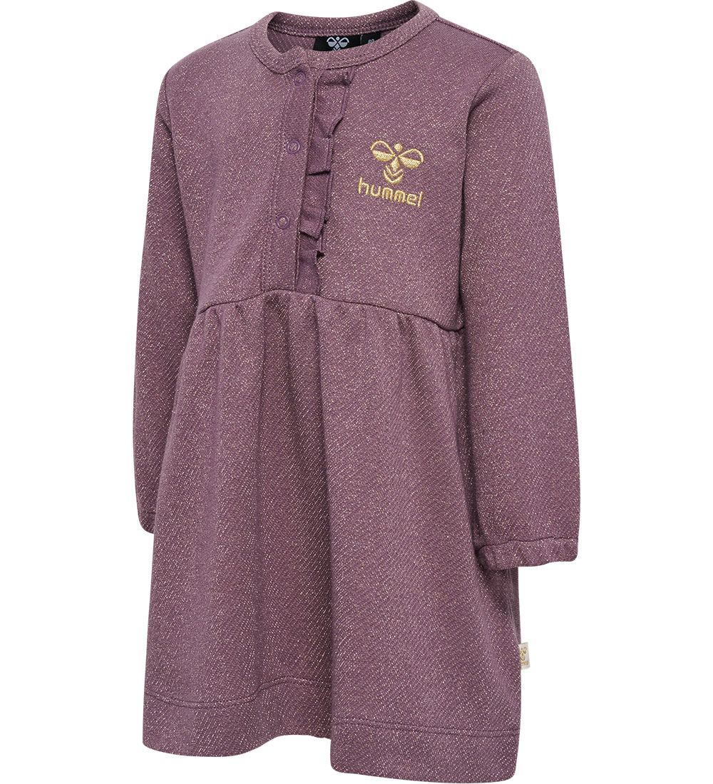 Hummel Kleid - hmlLissa - Arctic Abenddämmerung m. Goldglitzer