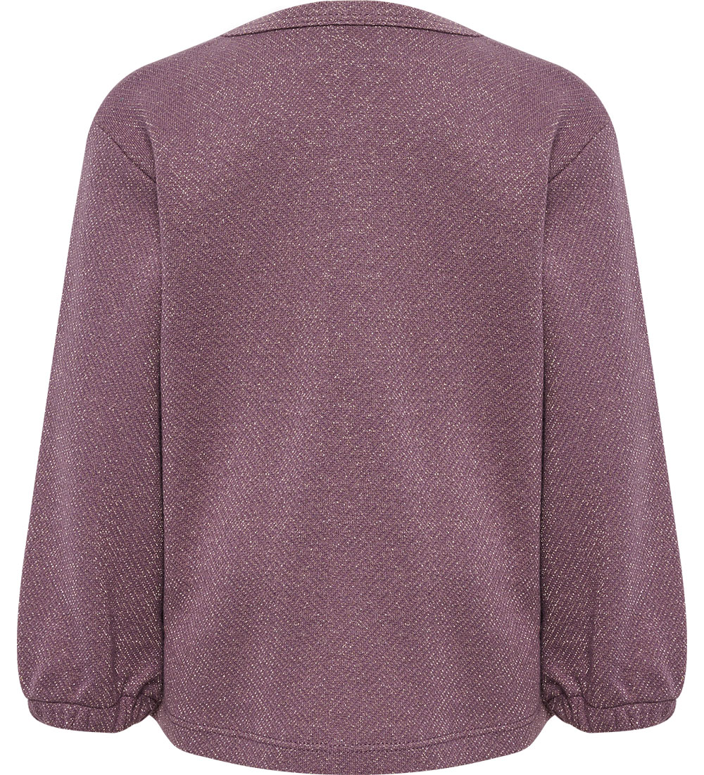 Hummel Cardigan - hmlLissa - Artic Dusk w. Gold Glitter