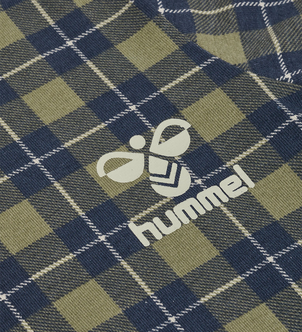 Hummel Bodysuit l/s - hmlTim - Ombre Blue/Armyternet