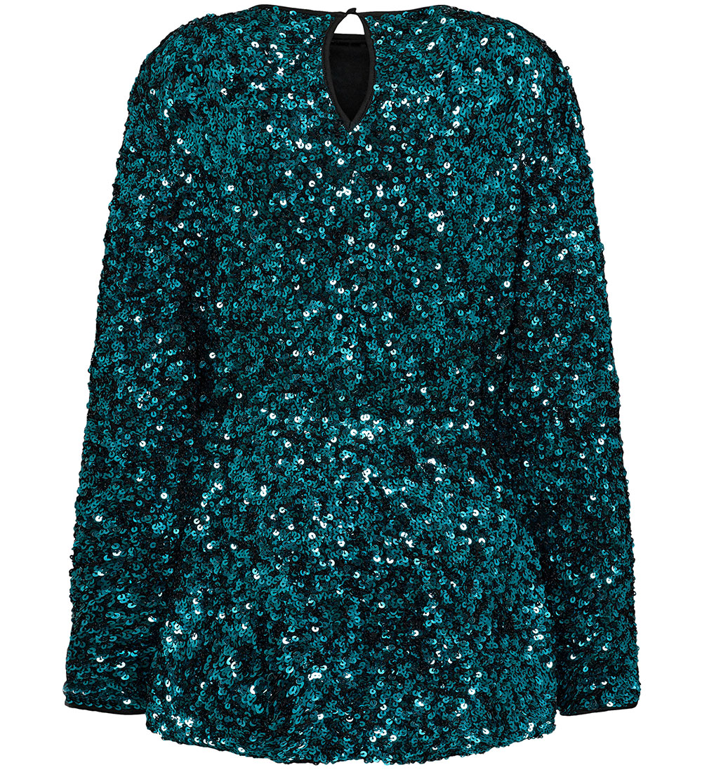 Filles Robe Sofie Schnoor - Dark Blue av. Pailletes